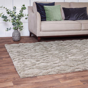 Atmacha Home & Living Rug Harrison Greige Rug Shaggy Rug