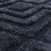 Atmacha Home & Living Rug Harrison Navy Rug Shaggy Rug