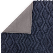 Atmacha Home & Living Rug Harrison Navy Rug Shaggy Rug