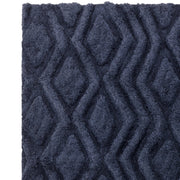 Atmacha Home & Living Rug Harrison Navy Rug Shaggy Rug