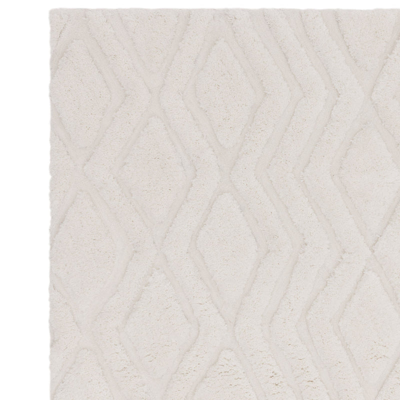 Atmacha Home & Living Rug Harrison Off White Rug Shaggy Rug