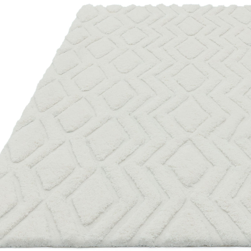 Atmacha Home & Living Rug Harrison Off White Rug Shaggy Rug