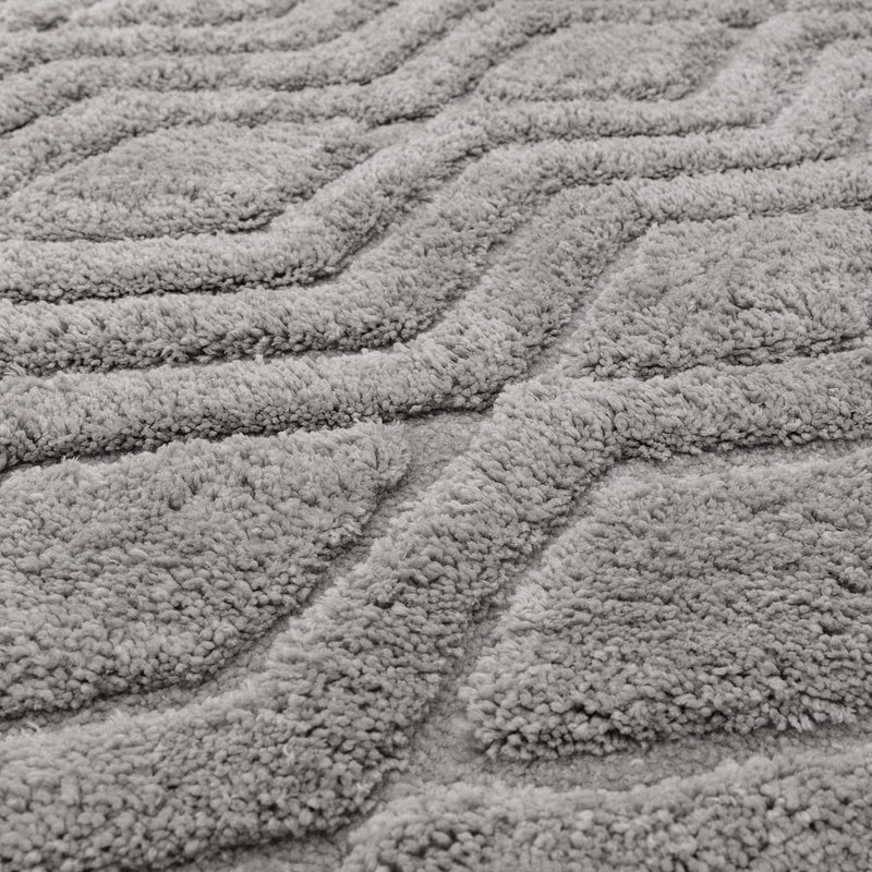 Atmacha Home & Living Rug Harrison Silver Rug Shaggy Rug