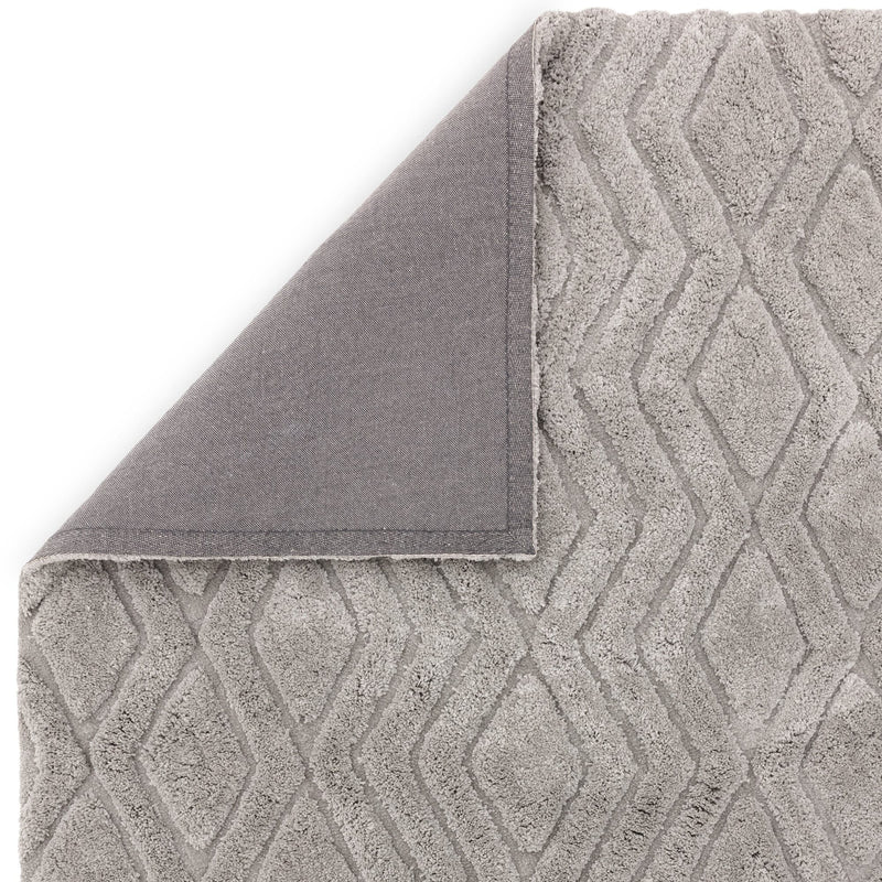 Atmacha Home & Living Rug Harrison Silver Rug Shaggy Rug