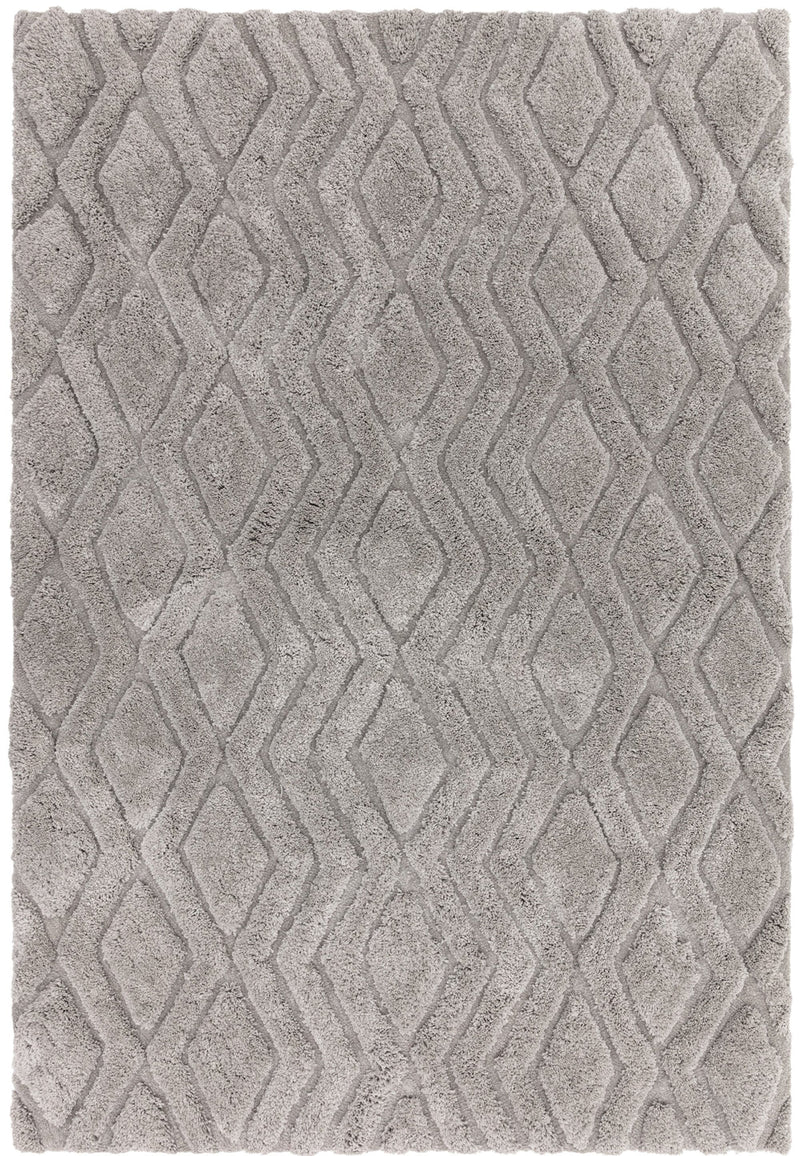 Atmacha Home & Living Rug Harrison Silver Rug Shaggy Rug