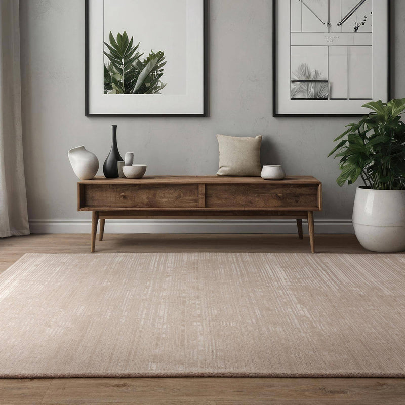 Atmacha Home & Living Rug Henley Putty - Cream/White - Plain Rug
