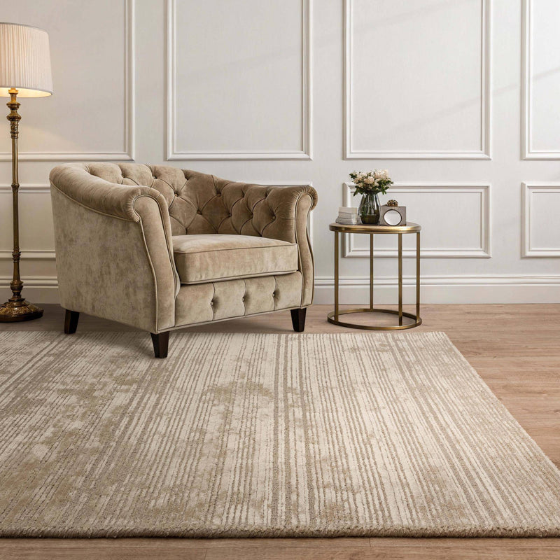 Atmacha Home & Living Rug Henley Sand - Beige/Natural - Plain Rug
