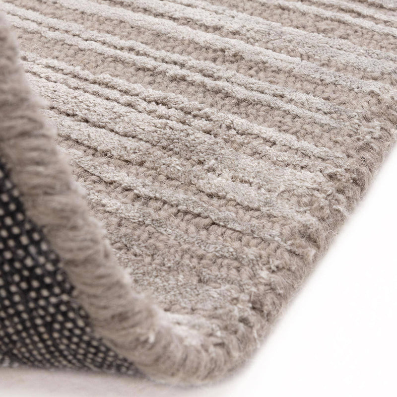 Atmacha Home & Living Rug Henley Silver - Grey/Silver - Plain Rug
