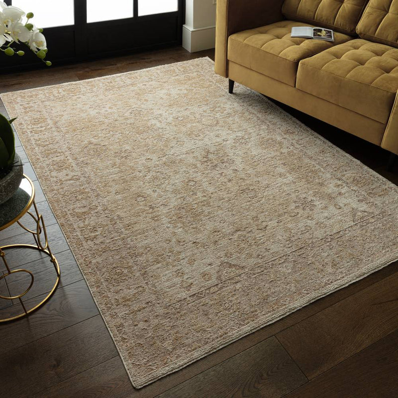 Atmacha Home & Living Rug Heriz Ornate Beige - Beige/Natural - Classic Rug