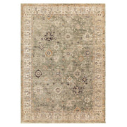Atmacha Home & Living Rug Heriz Ornate Green - Beige/Natural - Classic Rug