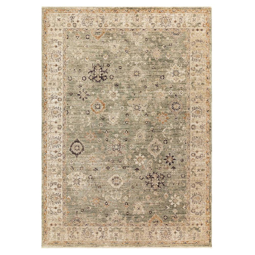 Atmacha Home & Living Rug Heriz Ornate Green - Beige/Natural - Classic Rug