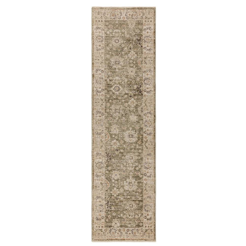 Atmacha Home & Living Rug Heriz Ornate Green - Beige/Natural - Classic Rug