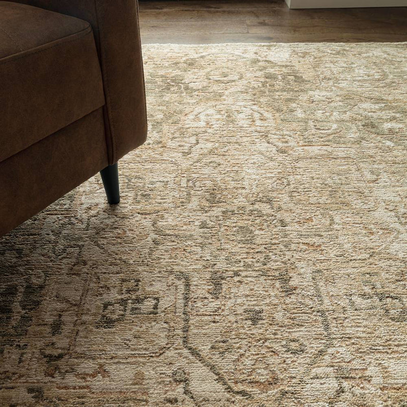 Atmacha Home & Living Rug Heriz Serapi Green - Beige/Natural - Classic Rug