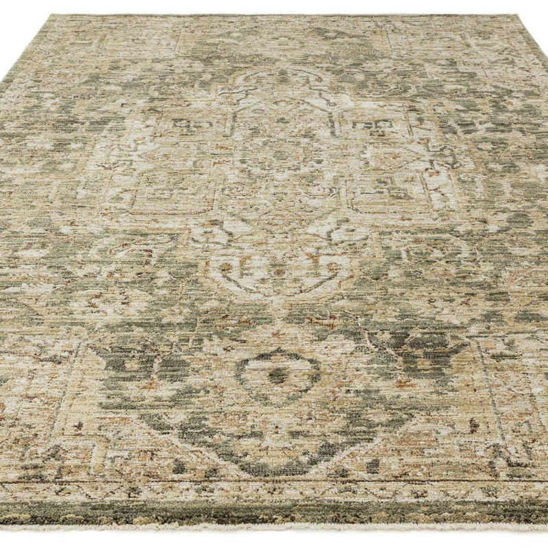 Atmacha Home & Living Rug Heriz Serapi Green - Beige/Natural - Classic Rug