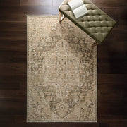 Atmacha Home & Living Rug Heriz Serapi Green - Beige/Natural - Classic Rug
