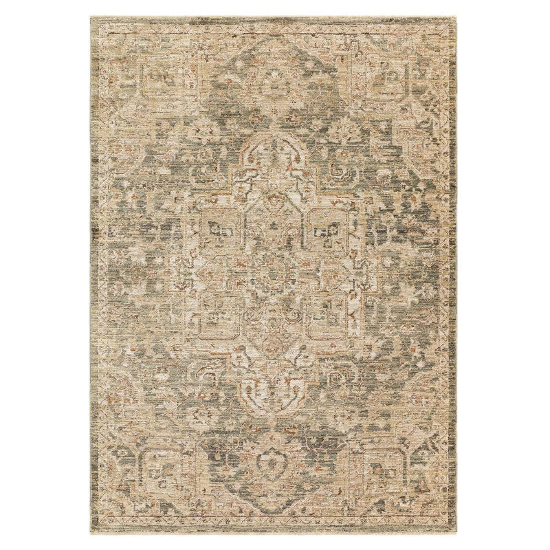 Atmacha Home & Living Rug Heriz Serapi Green - Beige/Natural - Classic Rug