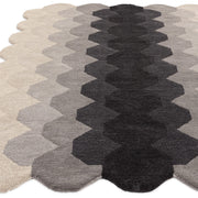 Atmacha Home & Living Rug Hive Charcoal Modern Rug
