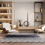 Atmacha Home & Living Rug Hive Charcoal Modern Rug