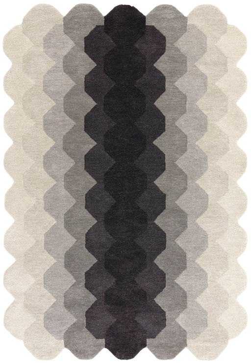 Atmacha Home & Living Rug Hive Charcoal Modern Rug