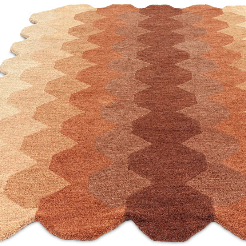 Atmacha Home & Living Rug Hive Rust Modern Rug