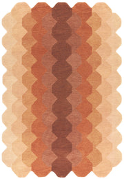 Atmacha Home & Living Rug Hive Rust Modern Rug
