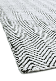 Atmacha Home & Living Rug Ives Black/White Flatweave Rug