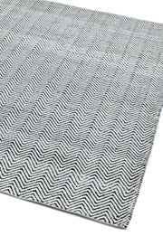 Atmacha Home & Living Rug Ives Black/White Flatweave Rug