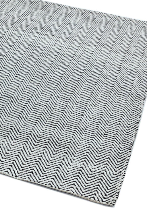Atmacha Home & Living Rug Ives Black/White Flatweave Rug