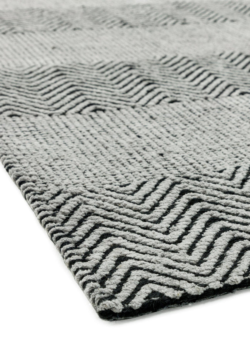 Atmacha Home & Living Rug Ives Grey Flatweave Rug