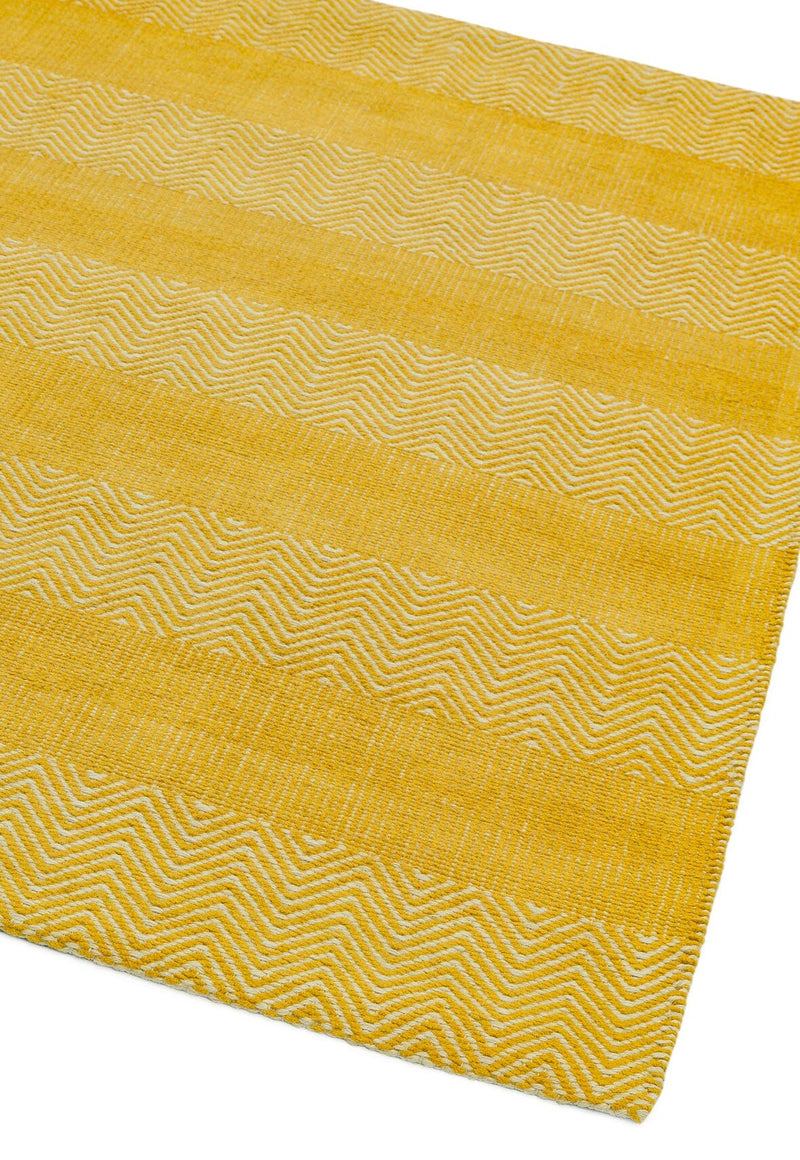 Atmacha Home & Living Rug Ives Yellow Flatweave Rug