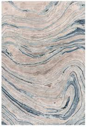 Atmacha Home & Living Rug Katherine Carnaby Tuscany Azzuro Marble Rug Abstract Rug