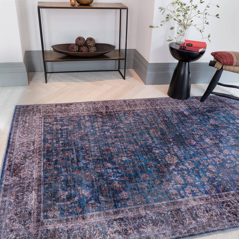Atmacha Home & Living Rug Kaya Ava KY02 - Blue - Classic Rug