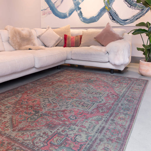 Atmacha Home & Living Rug Kaya Iman KY07 - Red - Classic Rug