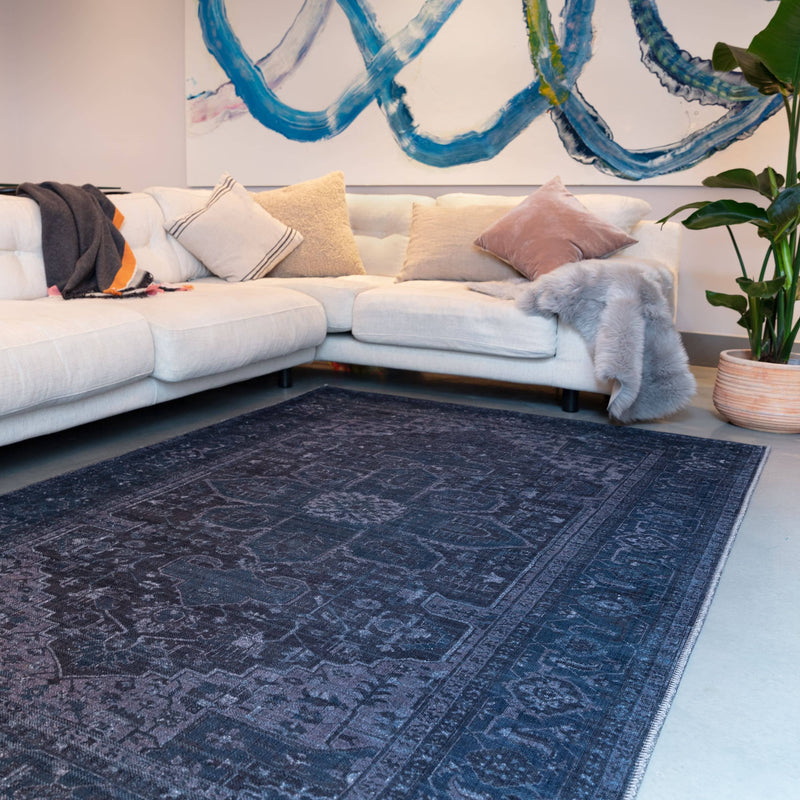 Atmacha Home & Living Rug Kaya Sara KY15 - Blue - Classic Rug