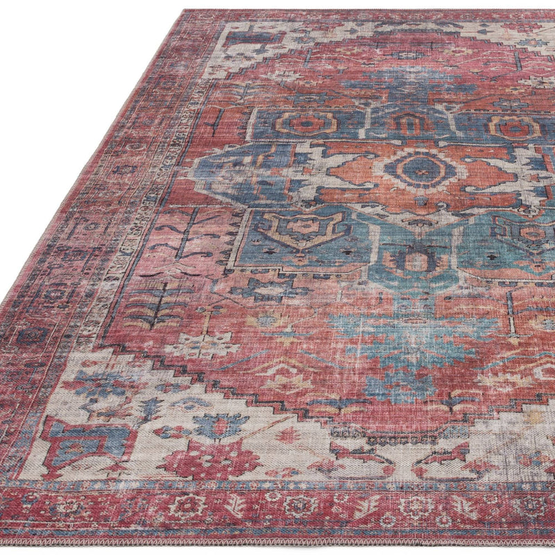 Atmacha Home & Living Rug Kaya Shiva KY01 - Red - Classic Rug