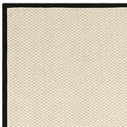 Atmacha Home & Living Rug Korra Double Loop Charcoal Cream - Beige/Natural - Flatweave Rug