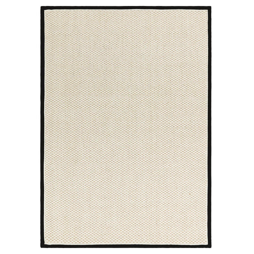 Atmacha Home & Living Rug Korra Double Loop Charcoal Cream - Beige/Natural - Flatweave Rug