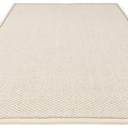 Atmacha Home & Living Rug Korra Double Loop Cream Linen - Beige/Natural - Flatweave Rug