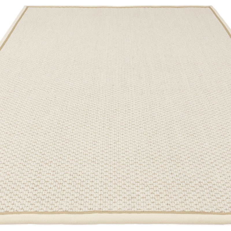 Atmacha Home & Living Rug Korra Double Loop Cream Linen - Beige/Natural - Flatweave Rug