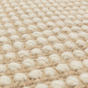 Atmacha Home & Living Rug Korra Loop Linen Cream - Beige/Natural - Flatweave Rug