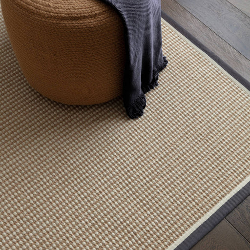 Atmacha Home & Living Rug Korra Loop Slate Cream - Beige/Natural - Flatweave Rug