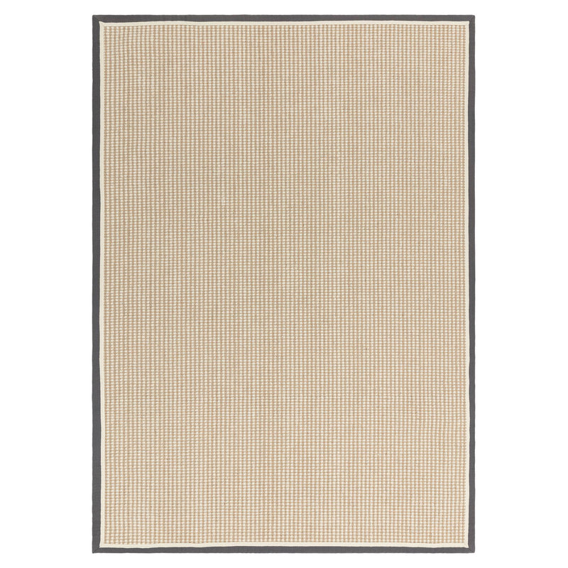 Atmacha Home & Living Rug Korra Loop Slate Cream - Beige/Natural - Flatweave Rug