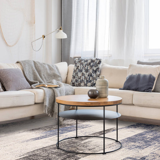 Atmacha Home & Living Rug Kuza Lines Blue - Abstract Rug