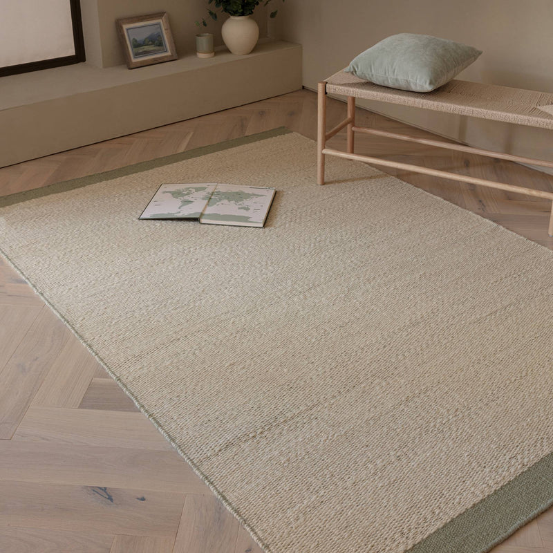 Atmacha Home & Living Rug Lima Sage - Green - Flatweave Rug