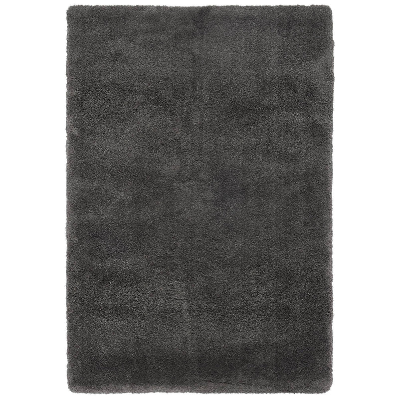 Atmacha Home & Living Rug Lulu Charcoal - Grey/Silver - Shaggy Rug