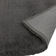 Atmacha Home & Living Rug Lulu Charcoal - Grey/Silver - Shaggy Rug