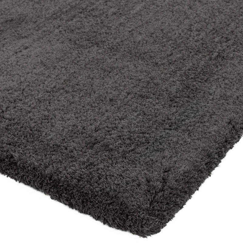 Atmacha Home & Living Rug Lulu Charcoal - Grey/Silver - Shaggy Rug