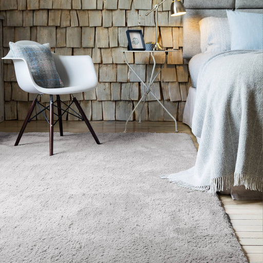 Atmacha Home & Living Rug Lulu Silver - Grey/Silver - Shaggy Rug