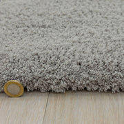 Atmacha Home & Living Rug Lulu Silver - Grey/Silver - Shaggy Rug