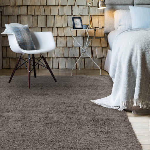 Atmacha Home & Living Rug Lulu Smoke - Grey/Silver - Shaggy Rug